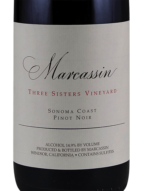Marcassin, Three Sisters Vineyard Pinot Noir, Sonoma Coast