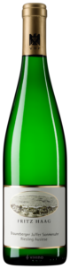 Fritz Haag, Brauneberger Juffer Sonnenuhr Riesling Auslese Goldkapsel Auktion Nr13, Mosel