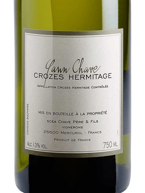 Yann Chave, Crozes-Hermitage, Blanc