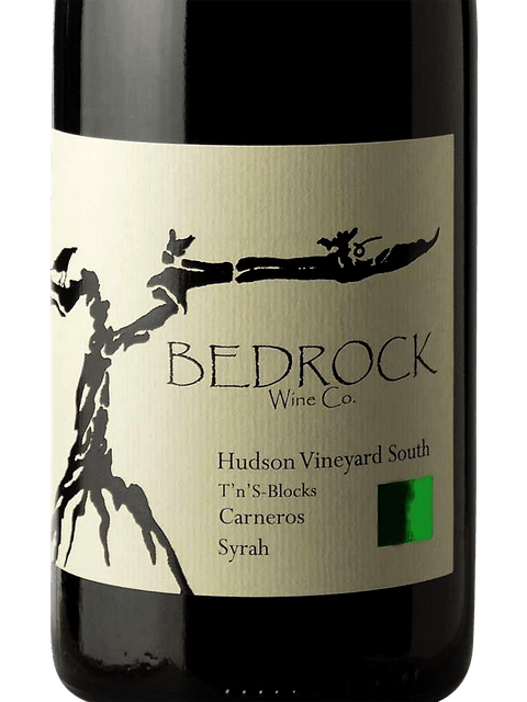 Bedrock Wine Co., Hudson Vineyard North T-Block Syrah, Los Carneros