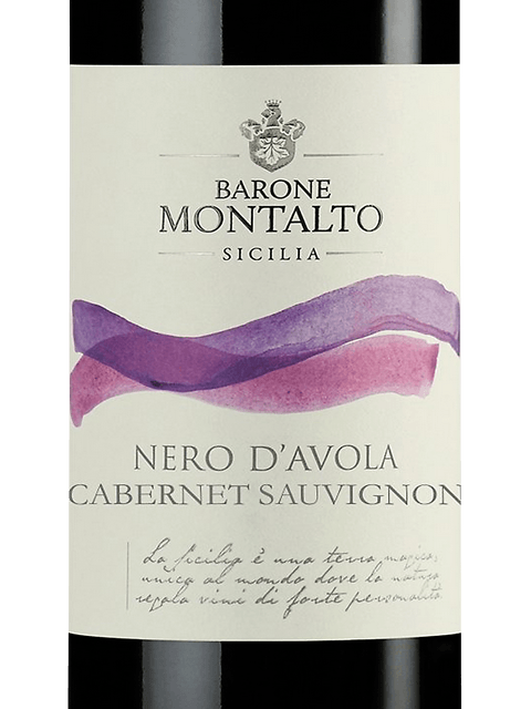 Barone Montalto, Nero d'Avola, Sicilia