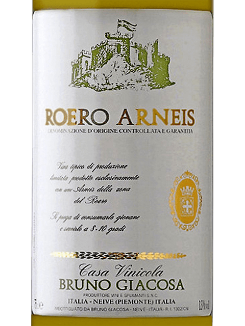 Fratelli Giacosa, Arneis, Roero