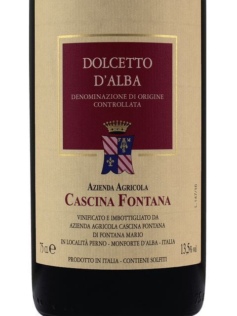 Cascina Fontana, Dolcetto d'Alba