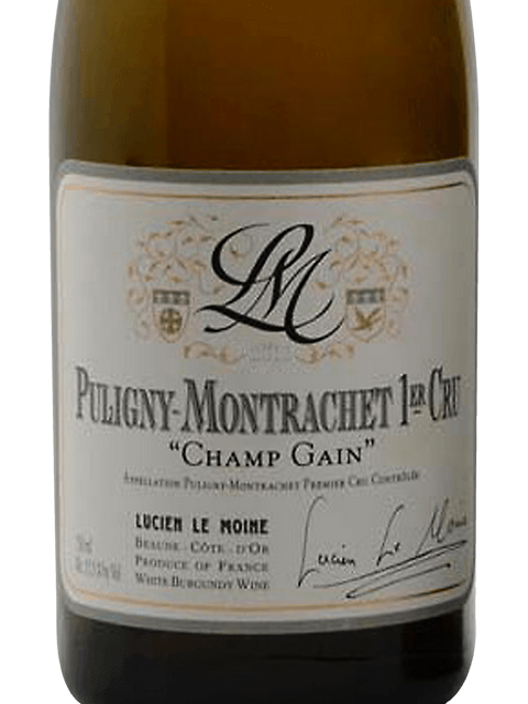 Lucien Le Moine, Puligny-Montrachet Premier Cru, Champ Gain