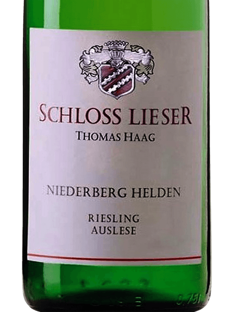 Schloss Lieser, Niederberger Helden Riesling Auslese 2* Nr12, Mosel