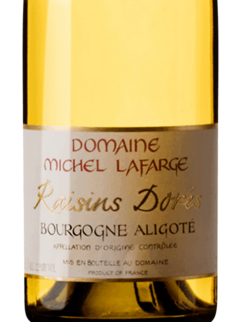 Domaine Michel Lafarge, Bourgogne Aligote, Raisins Dores
