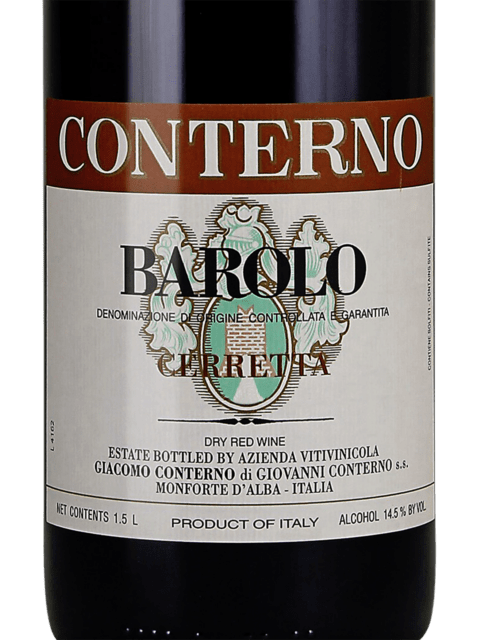 Giacomo Conterno, Barolo, Cerretta