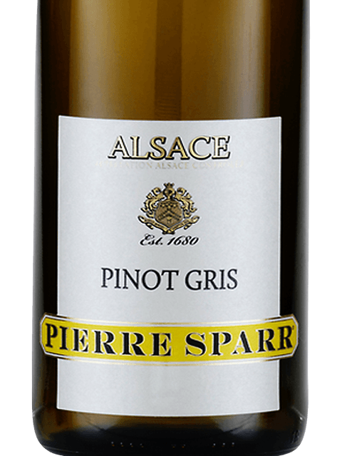 Pierre Sparr, Pinot Gris Vendanges Tardives, Alsace
