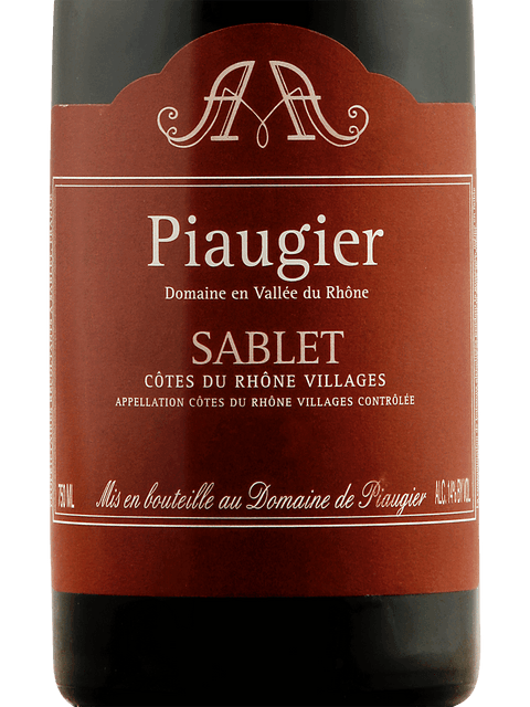Piaugier, Cotes du Rhone Villages, Sablet Montmartel