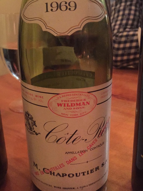 M. Chapoutier, Cote Rotie