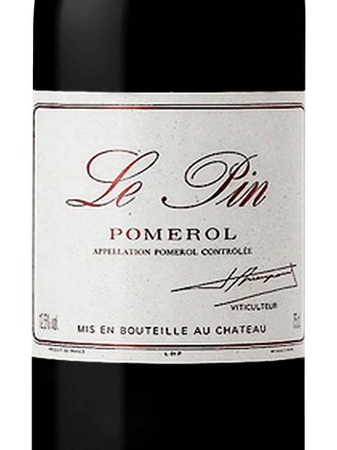 Trilogie L09.10, Le Pin, Pomerol