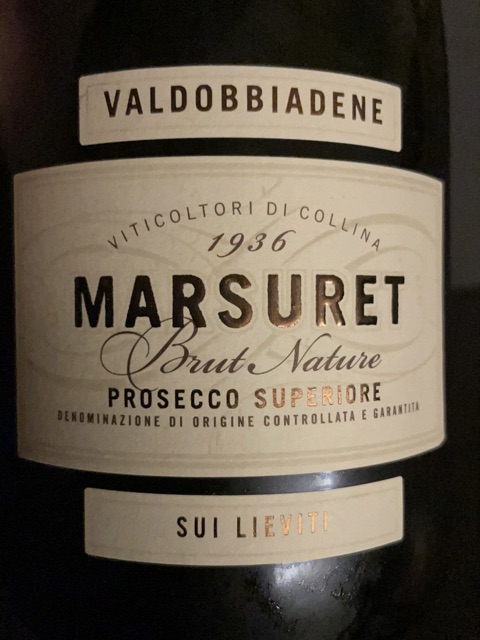 Marsuret, Rive Guia Brut, Conegliano Valdobbiadene Superiore Prosecco