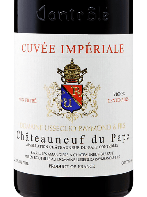 Domaine Raymond Usseglio, Chateauneuf-du-Pape, Pure Clairette Blanc