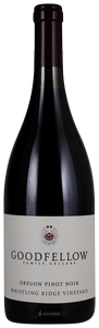 Goodfellow Family, House Block Whistling Ridge Pinot Noir, Ribbon Ridge