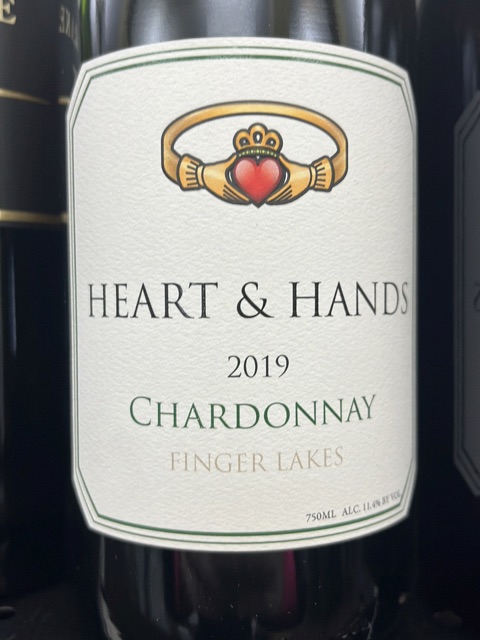 Heart & Hands, Chardonnay, Finger Lakes