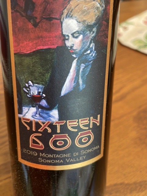 Sixteen 600, Zinfandel, Sonoma Valley