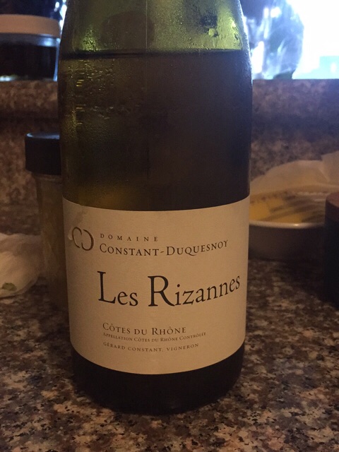 Domaine Constant-Duquesnoy, Cotes du Rhone, Rizannes