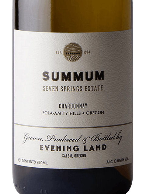 Evening Land, Chardonnay, Edna Valley
