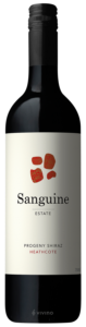 Sanguine Estate, Black Bear Shiraz, Heathcote