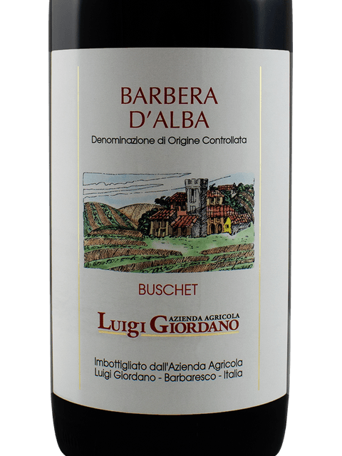 Luigi Giordano, Barbera d'Alba, Buschet