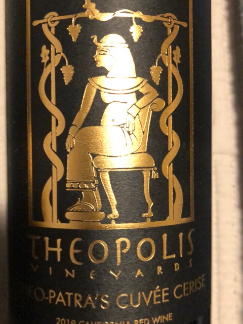Theopolis Vineyards, Theo-Patra's Cuvee Blanc, California