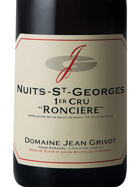 Domaine Jean Grivot, Nuits-Saint-Georges Premier Cru, Ronciere
