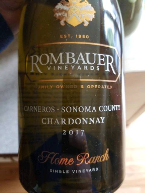 Rombauer Vineyards, Home Ranch Chardonnay, Los Carneros