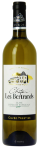 Cuvee Prestige Blanc, Chateau Les Jouberts, Blaye-Cotes de Bordeaux