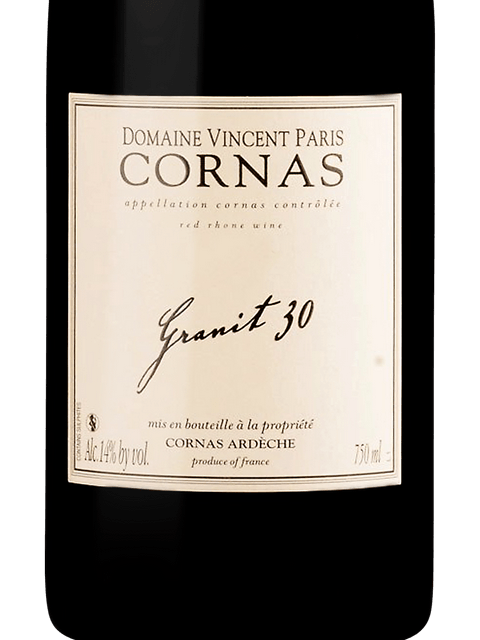Domaine Vincent Paris, Cornas, Granit 30