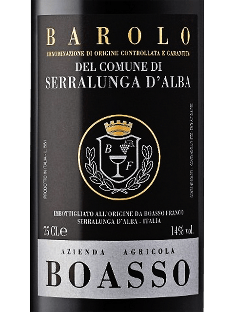 Azienda Agricola Boasso, Barolo, Comune di Serralunga d'Alba