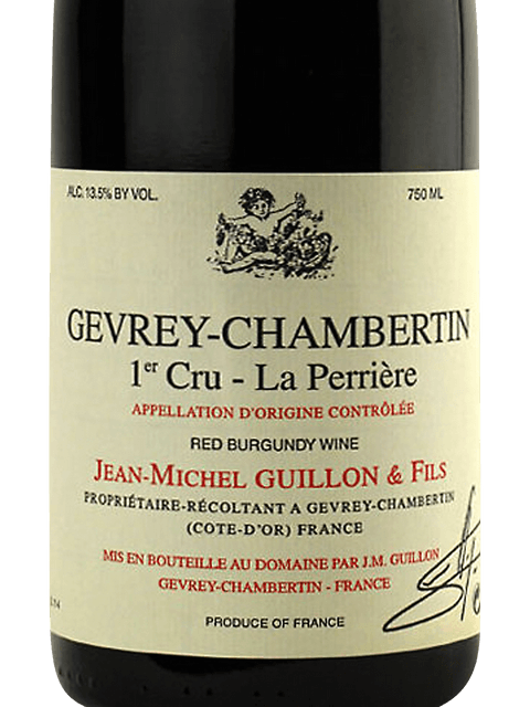 Jean Michel Guillon, Gevrey-Chambertin Premier Cru, La Perriere