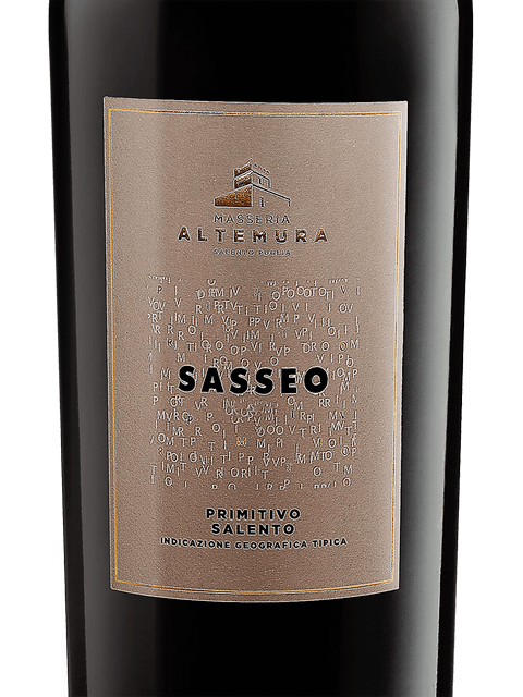 Masseria Altemura, Sasseo Primitivo, Salento