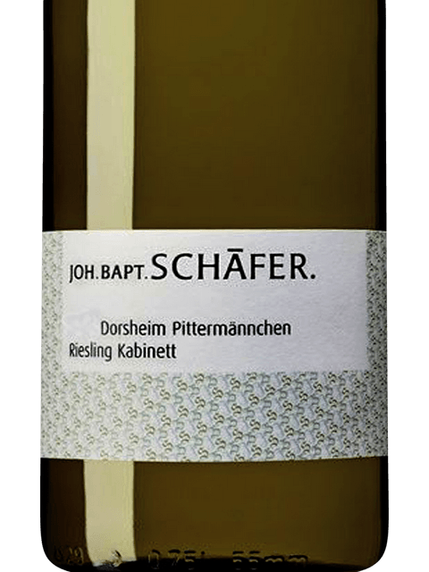 Joh. Bapt. Schafer., Dorsheimer Pittermannchen Riesling TBA, Nahe