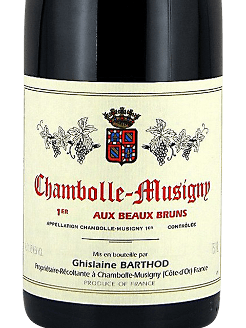 Ghislaine Barthod, Chambolle-Musigny Premier Cru, Aux Beaux Bruns