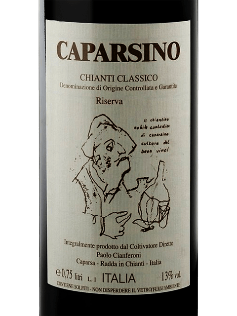 Caparsa, Caparsino Riserva, Chianti Classico
