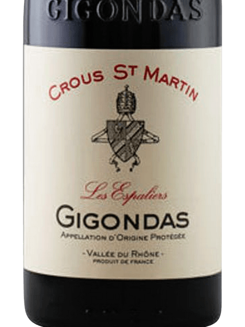 Crous St Martin, Gigondas, Les Espaliers