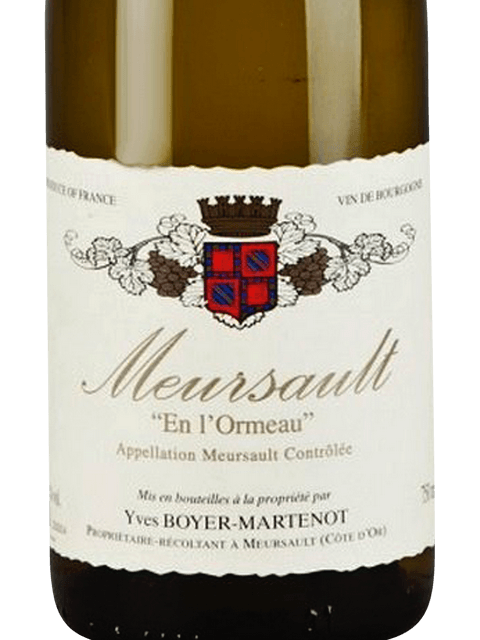 Yves Boyer-Martenot, Meursault, Les Tillets
