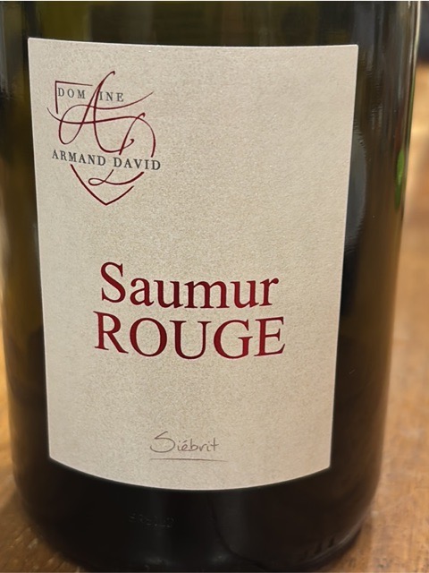 Domaine Armand David, Saumur, Siebrit