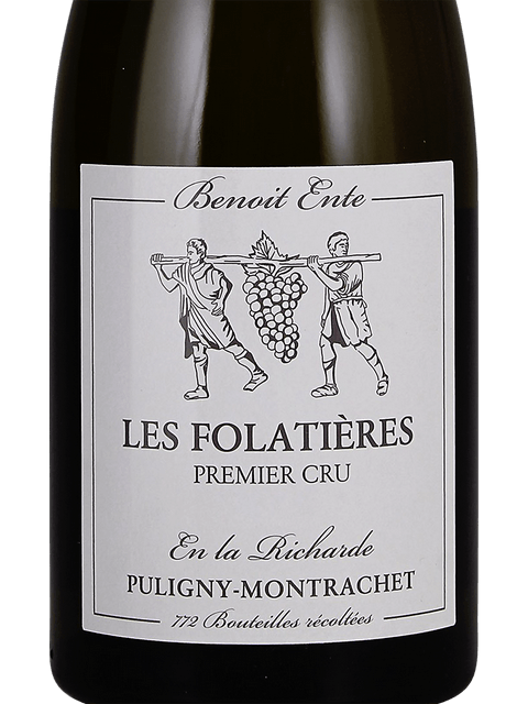 Benoit Ente, Puligny-Montrachet Premier Cru, Les Referts