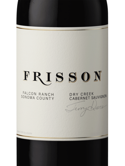 Frisson, Falcon Ranch Cabernet Sauvignon, Dry Creek Valley