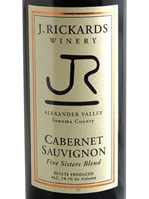 J Rickards, Five Sisters Blend Cabernet Sauvignon, Alexander Valley