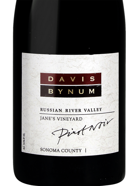 Davis Bynum, Jane's Vineyard Pinot Noir, Russian River Valley