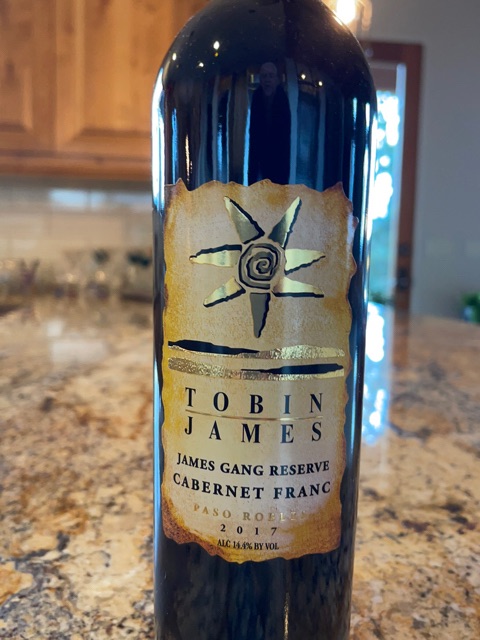 Tobin James, James Gang Reserve Cabernet Franc, Paso Robles