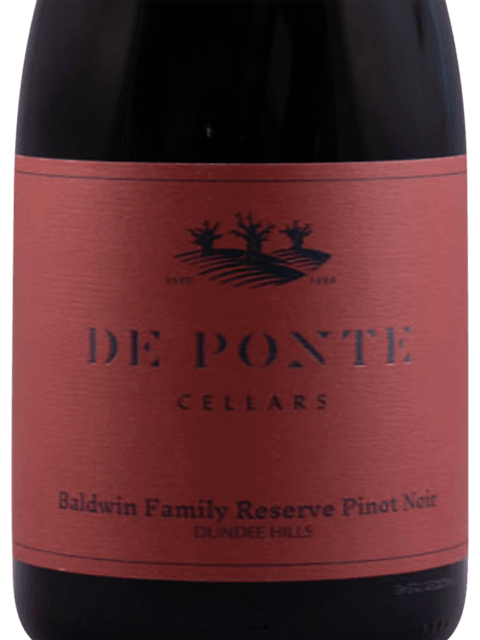 De Ponte, Baldwin Family Reserve Pinot Noir, Dundee Hills