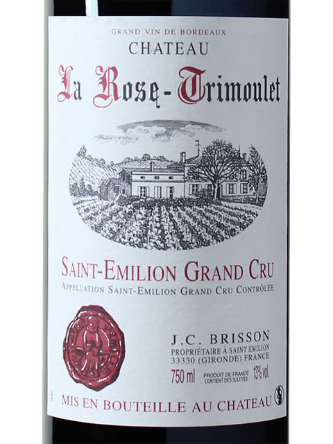 Chateau La Rose-Trimoulet, Saint-Emilion Grand Cru