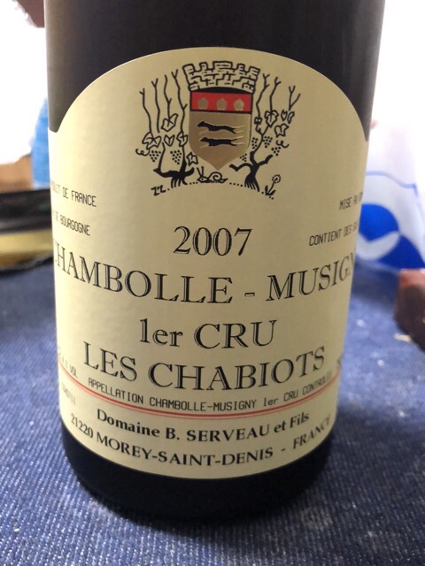 Serveau, Chambolle-Musigny, Les Chabiots