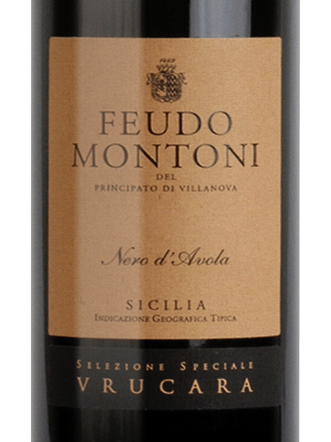 Feudo Montoni, Nero d'Avola Vrucara, Sicily
