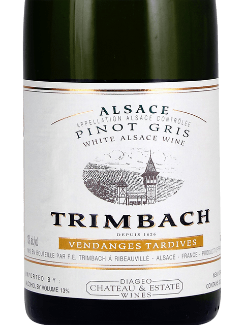 Trimbach, Pinot Gris Vendanges Tardives