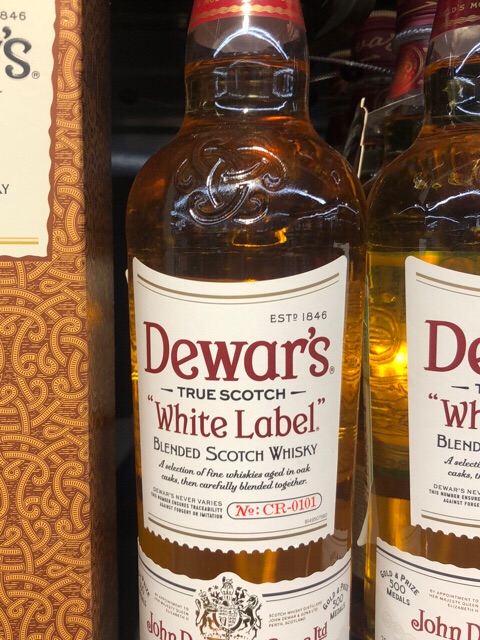 Dewars, Blended White Scotch