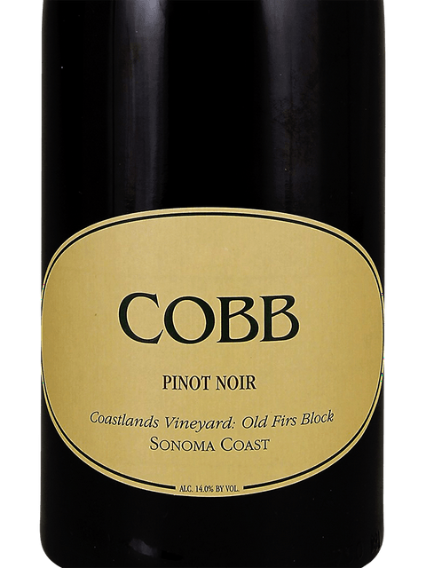 Cobb, Coastlands Old Firs Block Pinot Noir, Sonoma Coast